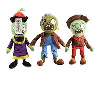 JIIENO Lot de 3 figurines Talisman e & Pirate Zombie & Green Cowboy Zombie Peluche Jeu Figurines Poupée remplie