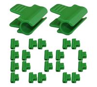 Jiimhte Attaches Pour Filet De Jardin | 100 Pièces Fixations Réutilisables Pour Filets | Pinces De Fixation Pour Tunnel De Jardin | Protection Hivernale Serre Et Culture En Rangs