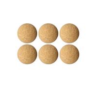 Jiimhte Balles De Baby Foot De Cork Natur, Balles Baby FootBalles De BabyFoot en Lièges Football De TableBalles De BabyFoot Diamètre 36 Mm 1/6/12PCS
