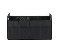 Jiimhte Boîte De Rangement Pour Coffre | Coffre de Rangement Grande Capacité | Organisateur De Courses Pour Intérieur De Voiture Robuste Avec Poignée 56L Pour Voyage, Camping, Banquette Arrière
