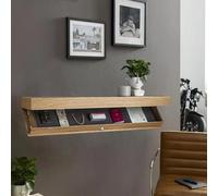 Jiimhte Étagère De Dissimulation, Étagère Murale Cachée en Bois, Étagère De Rangement Cachée, Compartiment Secret en Bois, Étagère De Sécurité Murale pour Salle De Bain, Salon, Cuisine Cachette
