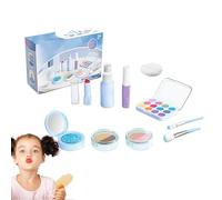 Jiimhte Kit de Maquillage pour pour Filles, Ensemble de cosmétiques, | Kit de Maquillage pour Petites Filles - cosmétiques légers pour , pour la Maison, la crèche et la garderie