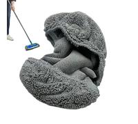 Jiimhte Lingettes De Serpillière Réutilisables - Recharge Pour Têtes De Serpillère,Chiffons Nettoyants Usage Humide Et Sec Pour Sols Carrelage Salle De Bain Maison Entière
