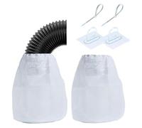 Jiimhte Lot de 2 collecteurs de peluches pour sèche-linge - Pièces de rechange pour poches en nylon et coton - Pour évier, vêtements, dortoir, appartement, maison