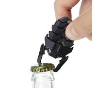 Jiimhte Ouvre-Bouteille de Bière - Ouvre-Bouteille Beetles Clicker à Doigt | Jouet Anti-Stress pour Doigts à Décapsuler Idéal Hommes Père Barman Fête Cuisine BBQ Restaurant Voyage Mariage