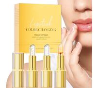 Jiimhte Rouge à Lèvres Changeant de Couleur | Baume Hydratant Teinté aux Lèvres - Rouge à Lèvres Longue Tenue Imperméable 3 Pièces pour Mariage Rencontres Déplacements Fête