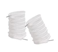jiingekk 1 paire de lacets à volants tendance pour femmes et filles, chaussures décontractées, lacets élastiques, larges lacets à volants, a, Taille unique