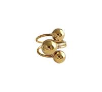 jiingekk Bagues élégantes en cuivre planétaire, taille réglable, bijoux d'astronomie créative pour elle ou lui (114), taille unique, Comme décrit, Comme décrit.