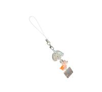 jiingekk Carillon multifonction en forme de poisson - Accessoire de téléphone - Tendance - Pour ajouter de la personnalité aux téléphones et sacs
