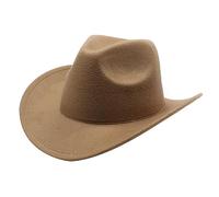 jiingekk Chapeau de cowboy décontracté pour enterrement de vie de jeune fille, discothèque, cow-boy, casquette disco pour acteur, actrice, boîte de nuit, cowgirl enfants