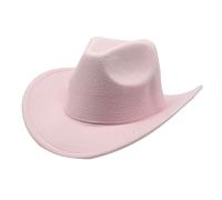 jiingekk Chapeau de cowboy décontracté pour enterrement de vie de jeune fille, discothèque, cow-boy, casquette disco pour acteur, actrice, boîte de nuit, cowgirl enfants