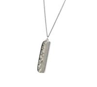 jiingekk Collier multi-usages réglable en acier robuste avec pendentif peigne élégant accessoire de cheveux pour fête quotidienne, taille unique, Comme décrit, Comme décrit.