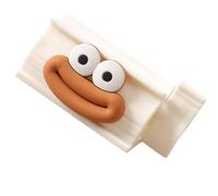 jiingekk Distributeur de dentifrice à libération manuelle pour éviter les déchets, construction robuste, idéal pour les petites salles de bains, les familles, les enfants, presse-dentifrice rapide