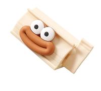 jiingekk Distributeur de dentifrice à libération manuelle pour éviter les déchets, construction robuste, idéal pour les petites salles de bains, les familles, les enfants, presse-dentifrice rapide