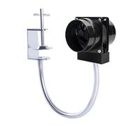 jiingekk Double système de ventilation portable, 3 réglages de vitesse, ventilateur d'atelier pour l'extraction des fumées de soudure et double circulation d'air portable