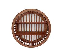 jiingekk Étagère de rangement multifonctionnelle pour bureau - Étagère murale à suspendre - Étagère flottante en bois