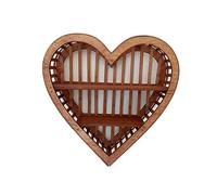 jiingekk Étagère de rangement multifonctionnelle pour bureau - Étagère murale à suspendre - Étagère flottante en bois