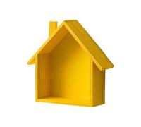 jiingekk Étagère murale en bois robuste pour maison, décoration de la maison avec des styles élégants, rangement portable pour usage domestique, décoration murale