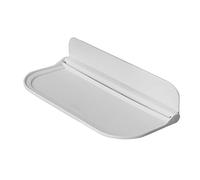 jiingekk Étagère murale pliable 2 tailles pour salle de bain, toilettes, téléphone de chevet, sans perforation, rangement de dortoir, Wifi, étagères de chevet murales