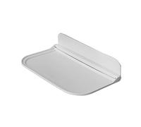 jiingekk Étagère murale pliable 2 tailles pour salle de bain, toilettes, téléphone de chevet, sans perforation, rangement de dortoir, Wifi, étagères de chevet murales