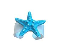 jiingekk Étoile de mer élégante portable pour les escapades en bord de mer bijoux tendance, taille unique, Comme décrit