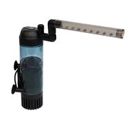 jiingekk Filtre d'aquarium efficace alimenté par USB - Filtre éponge électrique organique et lit fluide pour aquarium, nettoyage de l'eau, oxygénateur de circulation d'eau