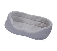 jiingekk Lit chaud en fourrure pour chien avec intérieur doux offrant intimité et chaleur pour chiots et chatons de petite à grande race