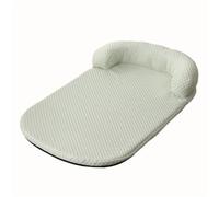 jiingekk Lit respirant en soie glacée pour chien, tapis frais portable pour animaux de compagnie de petite et grande taille