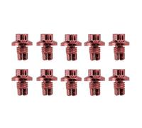 jiingekk Lot de 10 rivets de roue pour trou de 6,8 mm - Rivets de rechange pour décoration de pneus de voiture