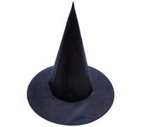 jiingekk Lot de 12 chapeaux de sorcière avec corde de suspension de 30 m - Décorations de sorcière d'Halloween pour Halloween, carnaval, cosplay