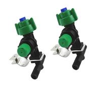 jiingekk Lot de 2 buses de serrage haute efficacité pour un arrosage uniforme dans les cultures agricoles et l'irrigation du jardin Buse d'irrigation agricole économique