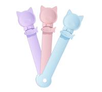 jiingekk Lot de 3 presse-friandises pour chats humides - Accessoire d'alimentation pour chats