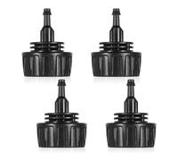 jiingekk Lot de 4 adaptateurs professionnels de tuyau barbelé pour terrasse, jardin, systèmes d'irrigation agricoles