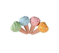 jiingekk Lot de 4 globes d'arrosage automatique pour plantes d'intérieur et d'extérieur