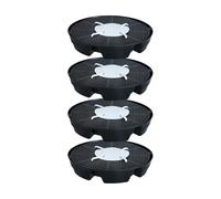 jiingekk Lot de 4 plateaux de plantes respirants pour arrosage automatique - Soucoupes réutilisables pour pot non tissé
