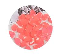 jiingekk Lot de 50/100 galets fluorescents décoratifs pour aquarium, pierres décoratives pour aquariums, roches sous-marines