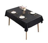 jiingekk Nappe élégante brodée avec paillettes en polyester résistant aux plis pour table de dîner, décoration de la maison
