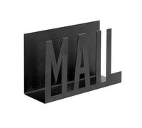 jiingekk Organiseur de bureau en fer avec découpes en métal pour comptoir - Gestion efficace des factures et documents