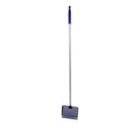 jiingekk Pelle télescopique réglable en métal pour déchets de volaille, nettoyeur efficace avec poignée ergonomique, pelle à volaille à long manche
