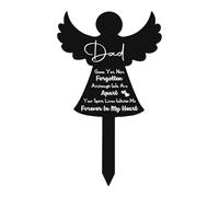 jiingekk Plaque funéraire en acrylique pour animal domestique, chien, chat, décoration funéraire étanche pour la maison et le jardin