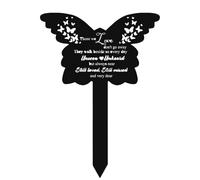 jiingekk Plaque funéraire en acrylique pour animal domestique, chien, chat, décoration funéraire étanche pour la maison et le jardin