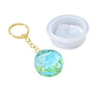jiingekk Porte-clés cube profond multifonction pour artisanat en résine époxy, décorations élégantes et personnalisez les styles de cadeaux