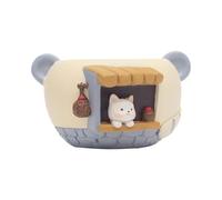 jiingekk Pots de fleurs miniatures artistiques avec finition en pierre réaliste, convient pour la maison, les verdures de table, non toxiques