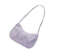 jiingekk Sac à bandoulière léger en nylon tendance pour les aisselles - Sac à main élégant pour femme - Pour les trajets quotidiens et les voyages, violet, One Size