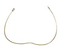 jiingekk Serre-tête en forme de cœur pour fête de mariage, fête de mariage, carnaval, gala, dîner, bandeau enroulé, bandeau pour fête, bandeau pour costume
