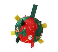 jiingekk Sphère canine orientée douce avec fonction auditive développée pour une interaction active et un encouragement mental mental sphère en coton grinçant pour les chiens