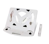 jiingekk Support réglable pour ordinateur portable - Support ventilé pour ordinateur portable - Pour le bureau et la maison