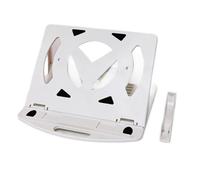 jiingekk Support réglable pour ordinateur portable - Support ventilé pour ordinateur portable - Pour le bureau et la maison