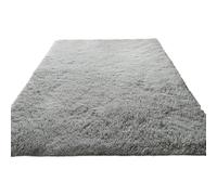 jiingekk Tapis de chevet scandinave moderne lavable en machine en fibre de polyester pour décoration de la maison Tapis adapté aux animaux domestiques