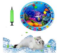 jiingekk Tapis de refroidissement pour chats - Lit gonflable - Pour la sieste - Jouet pour chien